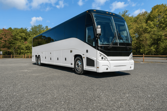 Charter Bus Rental Round Rock 56 Passenger Charter Bus