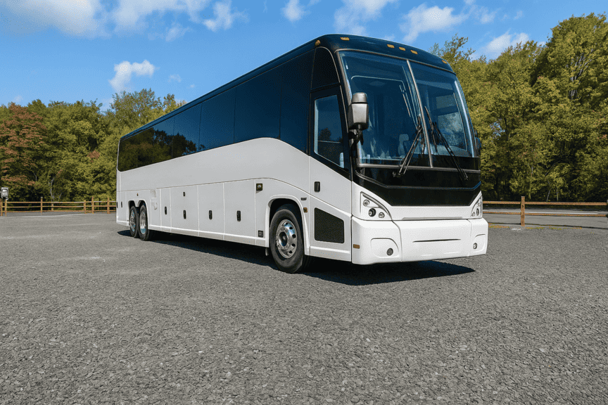picture of Charter Bus Rental Round Rock coach bus